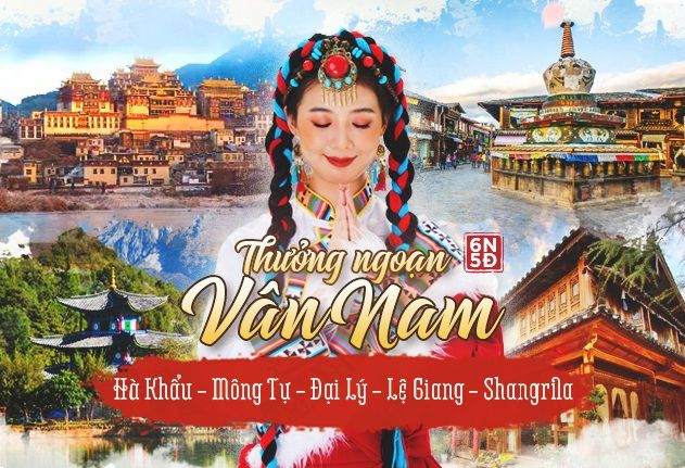 Tour Đại Lý - Lệ Giang ( 6 Ngày 5 Đêm ) Vân Nam: bản tình ca giữa ngàn mây