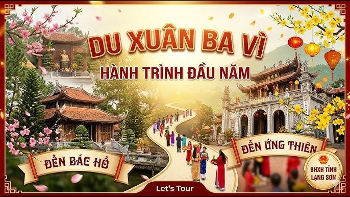 Tour Thanh Hà – Chùa Thầy - Chùa Liên Trì - Đền Ứng Thiên – Du Xuân ( Một Ngày )